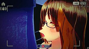 Watch the busty blonde suck that huge cock?