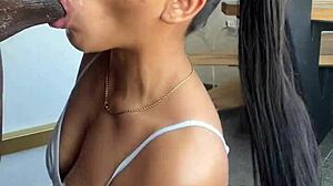 I just wanted a huge cock in my mouth