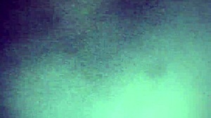 Bold bitch flaunts her big hairy pussy intensely.