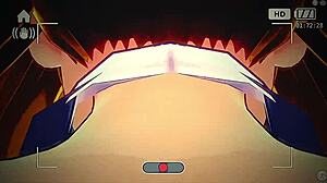 Watch the busty blonde suck that huge cock?