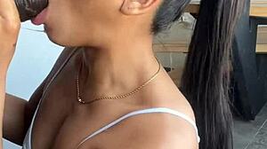 I just wanted a huge cock in my mouth