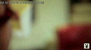 Natalie Negodina Rips Lingerie in Fishnets Striptease Photoshoot