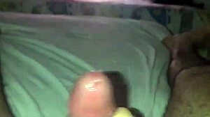 Quick self-pleasure leading to fast climax