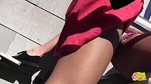 Amazing Fuck Fest Outdoors With Two Sexy Lesbians