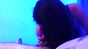 18-Year-Old Latina Rides Cock with Passionate Emotion