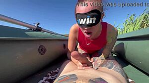 Ever caught a deep throat mermaid giving POV action with a monster cock?