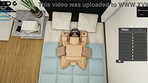 Couple Has Sex On Roblox With Big Tits