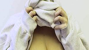 Joey Fisher Shakes Her Huge Natural Tits in POV Action.