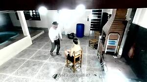 he says, 'help me out,' then dives into muff and fucks his wife