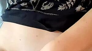 miranielt masturbates while neighbor bathes in shower