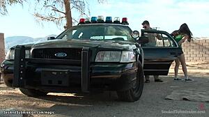 Big Cock Sheriff Anal Fucks Students in Wild Group Scene