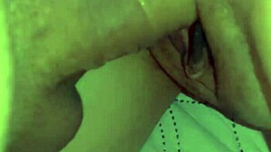 Real sex with slender milf wife in homemade POV, taking monster cock