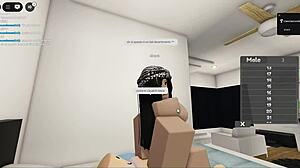 Couple Has Sex On Roblox With Big Tits