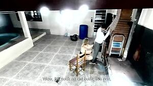 he says, 'help me out,' then dives into muff and fucks his wife