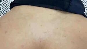 Fucking Brazilian Amateur's Pink Asshole Until Cum.