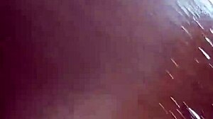 tall skinny girl gets oiled ass slapped by black monster cock