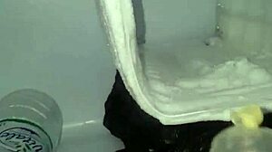 Preparing My Penis With Ice To Get My Pussy Destroyed In Web Chat