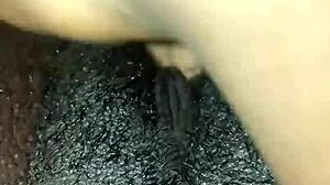 Small Tit Ebony Solo Pussy Masturbation With Anal And Orgasm!