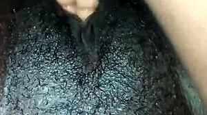 Small Tit Ebony Solo Pussy Masturbation With Anal And Orgasm!