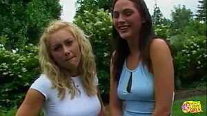 my big nipples get hard when lesbian pinches them to orgasm