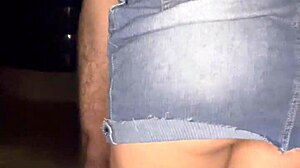 hey, heavy rain trapped my step cousin. ate her ass hard outside!