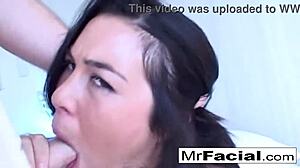 Ashley Likes It Sloppy With Sucking, Facial, And Cumshot!