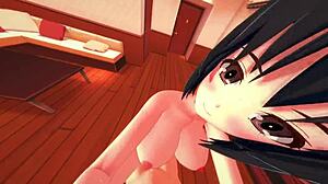 pov kotone chirakawa banged standing in my room