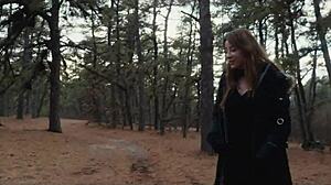 Two Sick Perverts Drag Bubble Butt Milf for Kinky Forest Crawl! What’s Next?