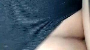 Relaxing music plays as a wife enjoys quick sex before bed, her pussy wet and ready.