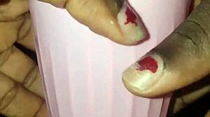 Preparing My Penis With Ice To Get My Pussy Destroyed In Web Chat