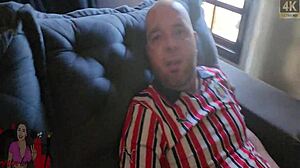 o corno nem percebeu que demorei para voltar da academia trouxe supresinha para ele na buceta e o fiz limpar tudinho