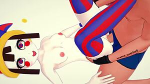 Pomni in Bikini Fucks Hard Before Bed in Uncensored 3D Action.