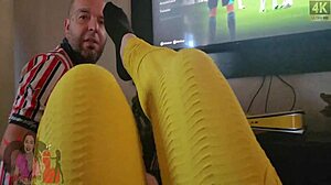 o corno nem percebeu que demorei para voltar da academia trouxe supresinha para ele na buceta e o fiz limpar tudinho