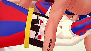 Pomni in Bikini Fucks Hard Before Bed in Uncensored 3D Action.