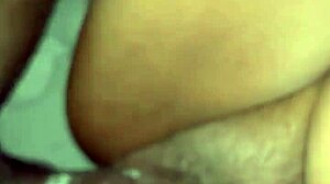 Indian bhabhi's pussy drips during hard fucking