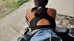 after the party, can i convince this cute latina to come home with me?