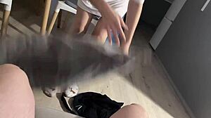 One night cock sucking