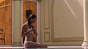 Hottest Petite Small Tits Teen Irina Russaka Dives Naked Underwater