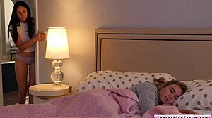 Snuck into my BFF's room and she's all wet and ready for me