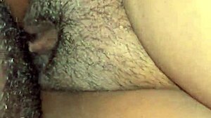 Indian bhabhi's pussy drips during hard fucking