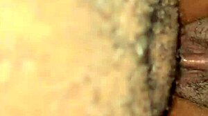 Indian bhabhi's pussy drips during hard fucking