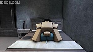 Rough Roblox Action with Hot Demon Encounter