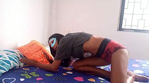 hey, this hot latina in colombia loves groping her saggy tits