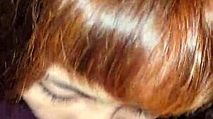 beautiful latina wife sucks cock before anal fucking in the bedroom.