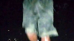 Skinny Pretty Amateur In Park Casting