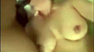 mature milf with big tits delivers epic blowjobs to bbc for facial