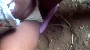 In this homemade scene, the black amateur talks dirty while showing off her small tits and pussy.