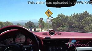 Mazy Myers Amateur Babe Receives Driving Lesson With Pussy Play And Cock Sucking In Car Gfe Pov