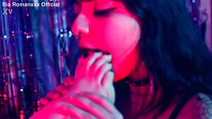 small feet latina in barefoot fetish tickling submission