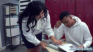 wow, curvy teacher chloe klein bangs big dicked student hard